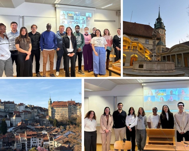 Melina Llodrá participó como docente en la Universidad de Friburgo